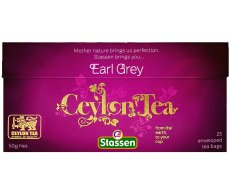 Černý čaj - Stassen Earl Grey Tea 25 x 2