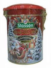 Černý čaj - Stassen Seasonal Gift Bergamot Black Tea plech 300 g