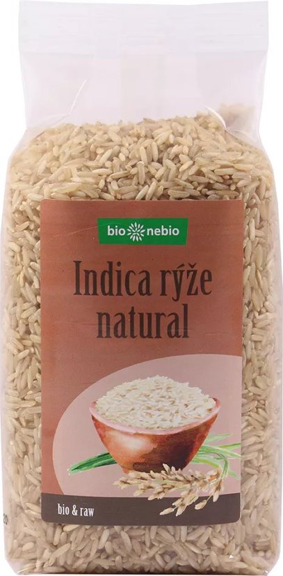 Bio rýže indica natural bio*nebio 500 g Bio rýže indica natural bio*nebio 500 g