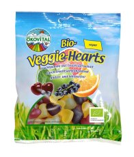 Bio želé SRDÍČKA vegan ÖKOVITAL 80 g