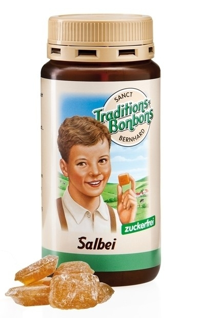 Tradiční bonbóny šalvějové bez cukru 170 g