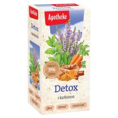 Detox s kurkumou čaj 20 x 1,5 g