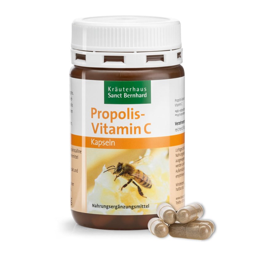 Propolis a Vitamín C 90 kapslí Propolis a Vitamín C 90 kapslí