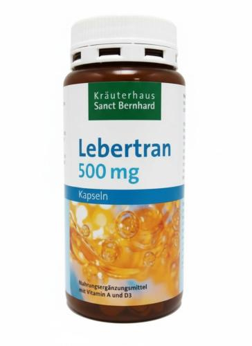Olej z tresčích jater 500 mg 200 kapslí
