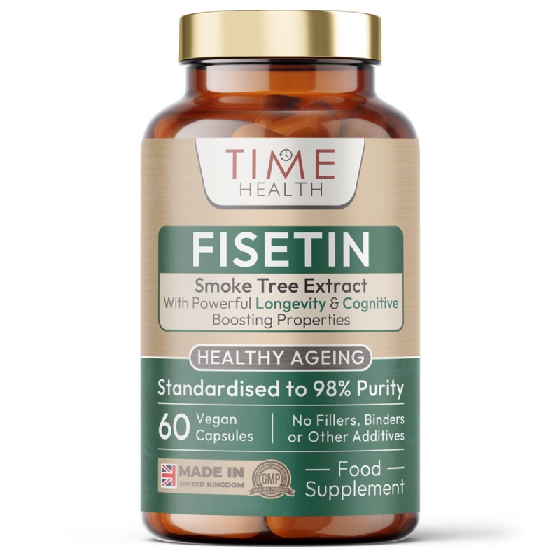 Fisetin - Ultra Pure 100 mg - Anti-Aging Senolytic 60 kapslí