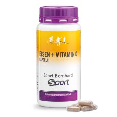 Železo + Vitamín C 180 kapslí