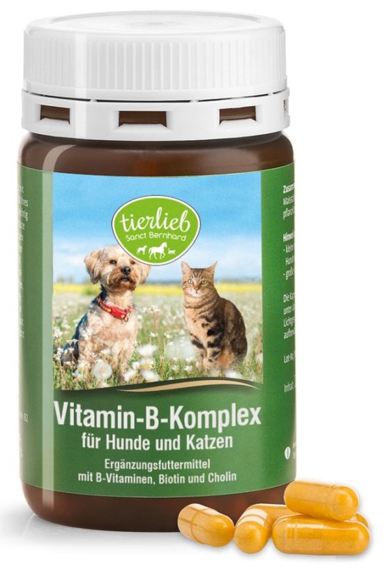 tierlieb Vitamin B-Komplex pro psy 120 kapslí tierlieb Vitamin B-Komplex pro psy 120 kapslí