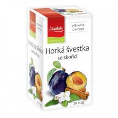Horká švestka se skořicí čaj 20x2g