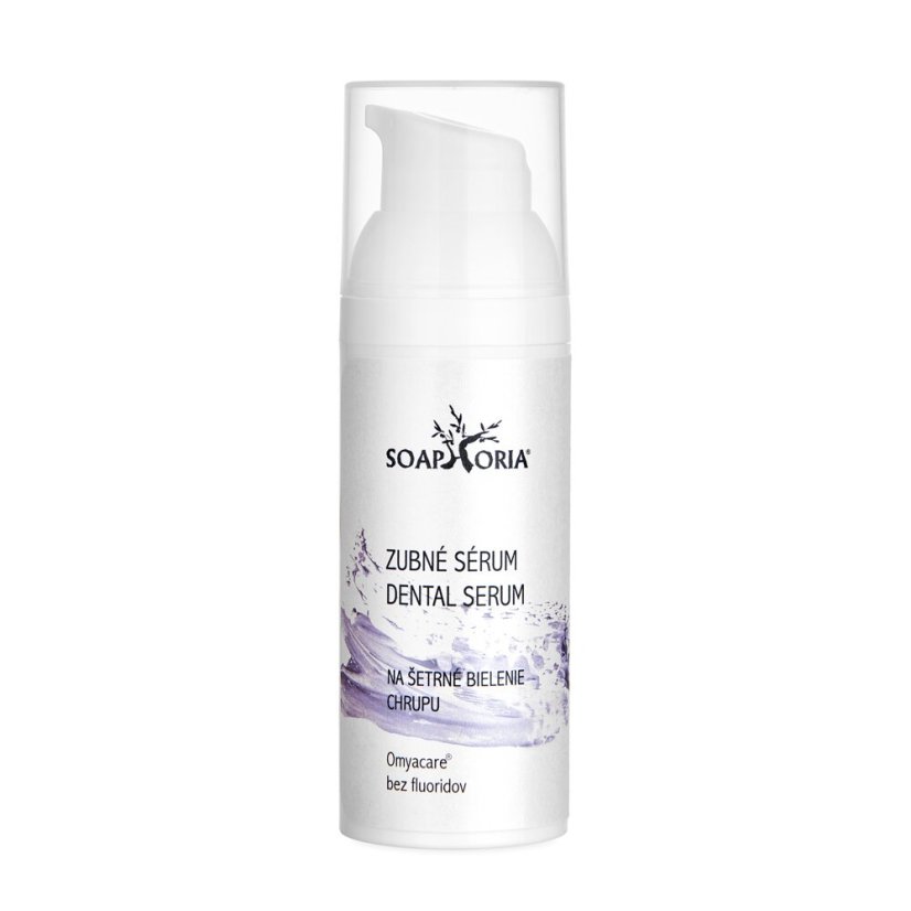 Zubní sérum na šetrné bělení chrupu (Královské zubní sérum) Specialitka Soaphoria 50 ml