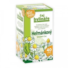 Bylinář Heřmánkový čaj porcovaný čaj 40x1,6g