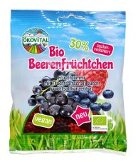 BIO želé LESNÍ PLODY méně sladké vegan ÖKOVITAL 80 g