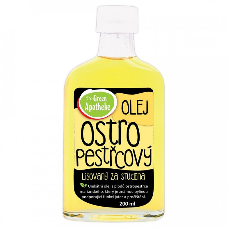 Ostropestřcový olej 200 ml