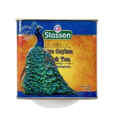 Černý čaj - Stassen Peacock Black Tea plech 250 g