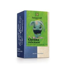 BIO bylinný čaj Chvilka relaxace Sonnentor 18 g / 18 sáčků