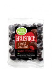 Brusnice v hořké čokoládě 100 g - Minimální trvanlivost do 30.06.2026