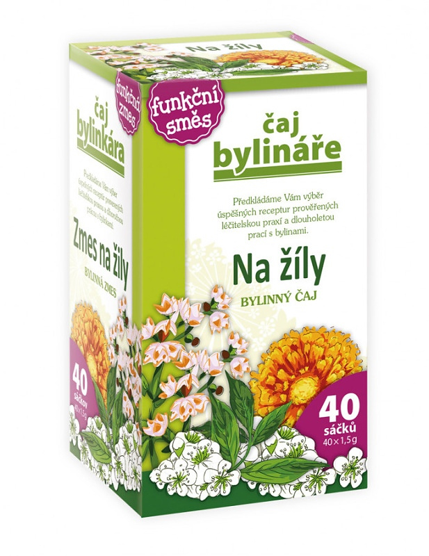 Bylinář Na žíly čaj 40x1,5g