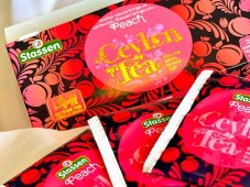 Černý čaj - Stassen Peach Black Black Tea 25 x 1,5 g