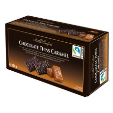 Hořké čokoládové plátky s náplní Slaný karamel 200 g