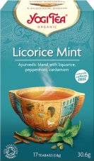 Bio Lékořice Máta Yogi Tea 17 x 1,8 g
