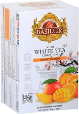 Bílý čaj - White Tea Mango Orange BASILUR 20 x 1,5 g