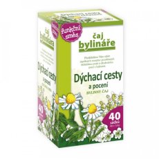 Bylinář Dýchací cesty a pocení čaj 40x1,6g