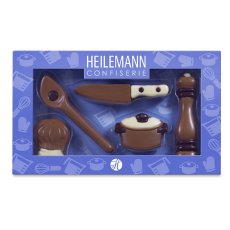 Dárková čokoládová sada - Kuchyňské potřeby Heilemann 100 g