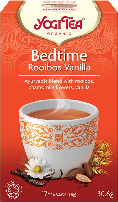 Bio Čas ke spánku Rooibos Vanilka Yogi Tea 17 x 1,8 g