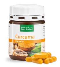 Kurkuma Extrakt 180 mg Kurkuminoidů 60 kapslí