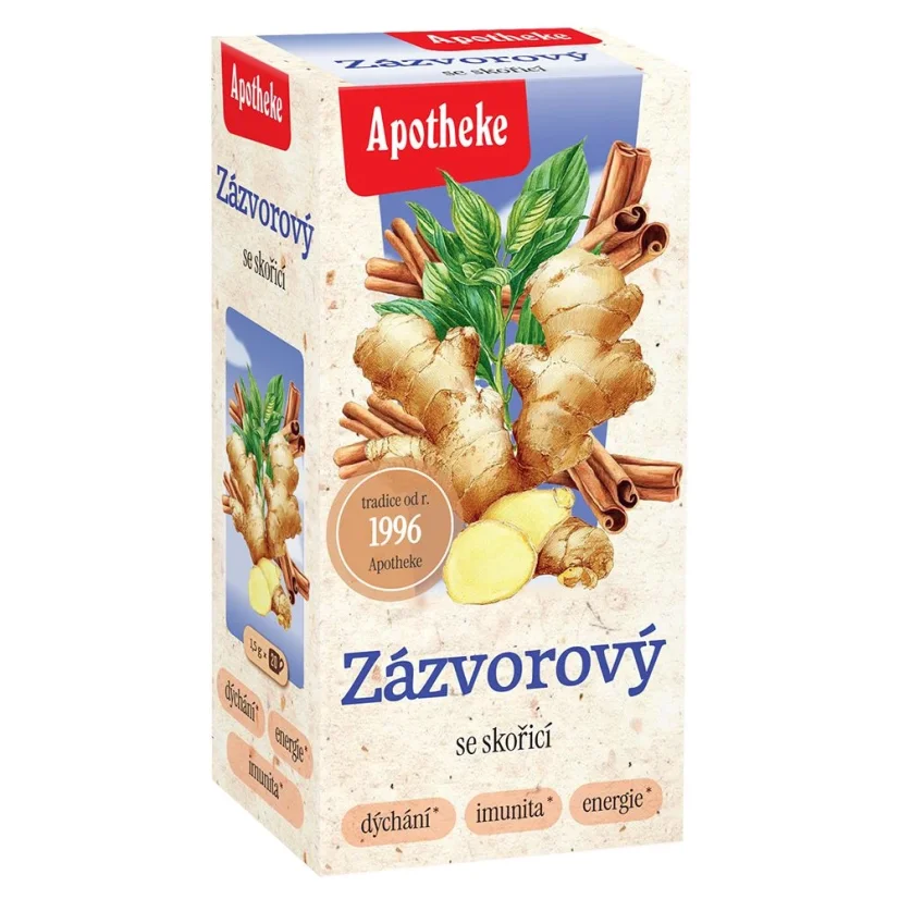 Zázvorový čaj  20 x 1,5 g