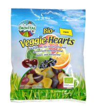 Bio želé SRDÍČKA vegan ÖKOVITAL 80 g
