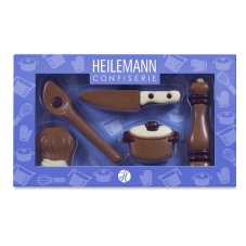 Dárková čokoládová sada - Kuchyňské potřeby Heilemann 100 g