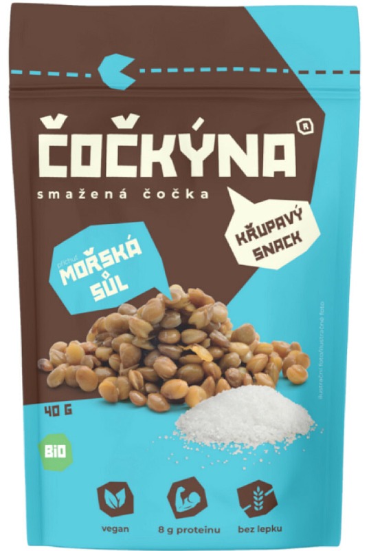 BIO Křupavá čočka Mořská sůl 40 g