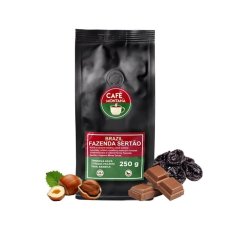 Brazil Fazenda Sertao zrnková káva Café Montaña 250 g