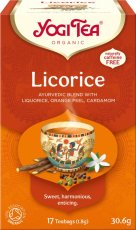 Bio Lékořice Yogi Tea 17 x 1,8 g