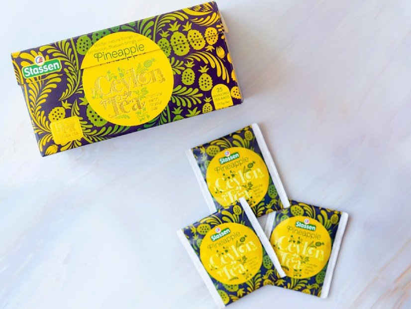 Černý čaj - Stassen Pineapple Black Tea 25 x 1,5 g