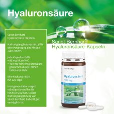 Kyselina hyaluronová 400 mg 120 kapslí