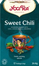 Bio Sladké chili Yogi Tea 17 x 1,8 g