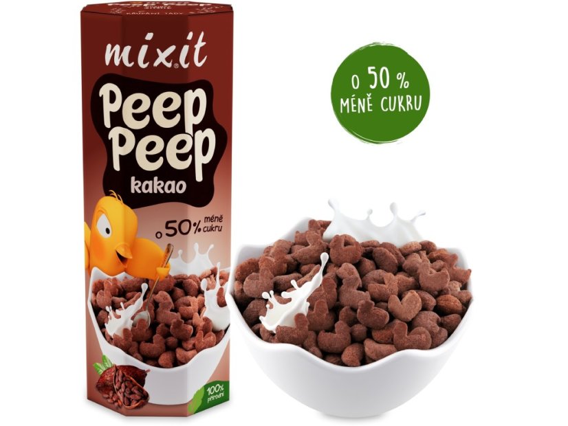 Cereálie Peep Peep - Kakao 280 g