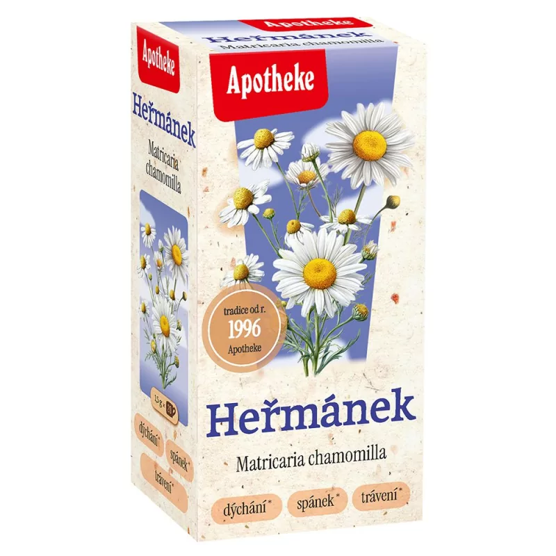 Apotheke čaj Heřmánek 20x1,5g Apotheke čaj Heřmánek 20x1,5g
