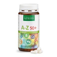 AZ 50+ vitamíny a minerály 150 kapslí
