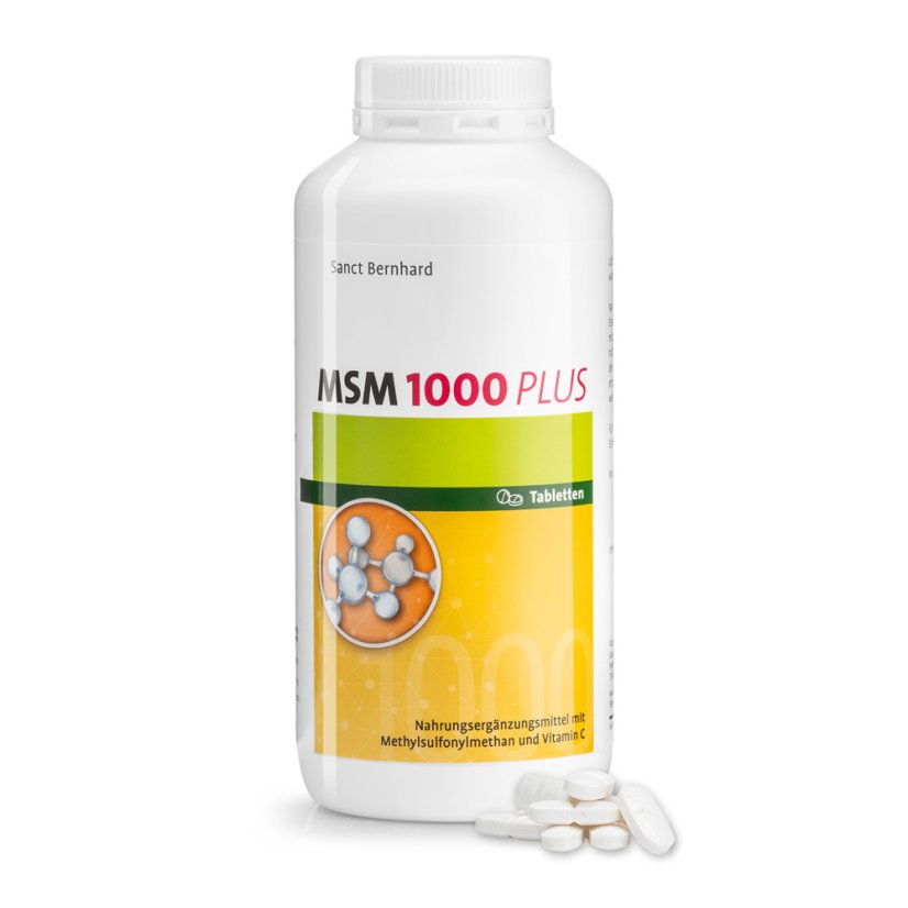 MSM 1000 mg PLUS 500 tablet MSM 1000 mg PLUS 500 tablet