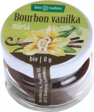 Bio Bourbon vanilka mletá bio*nebio 8 g