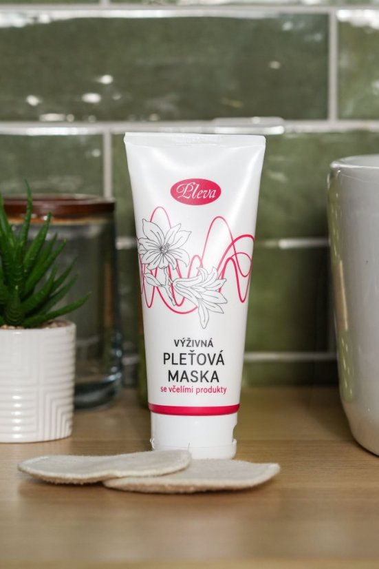 Výživná pleťová maska se včelími produkty 100 g