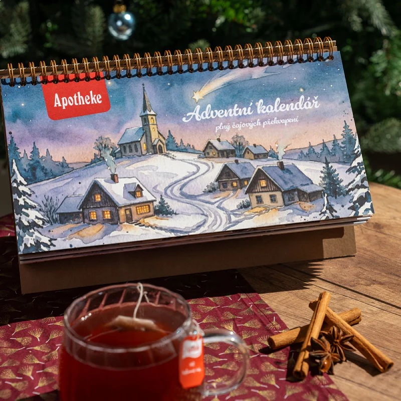 Adventní kalendář čajových překvapení 27sáčků