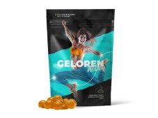 Geloren Active s příchutí manga, 410 g, 90 želé