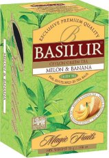 Zelený čaj - BASILUR Magic Melon & Banana 20x1,5g
