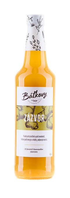 Zázvorový sirup 500 ml