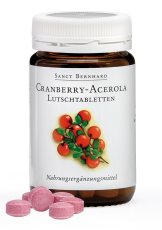Brusinky a Acerola 90 pastilek