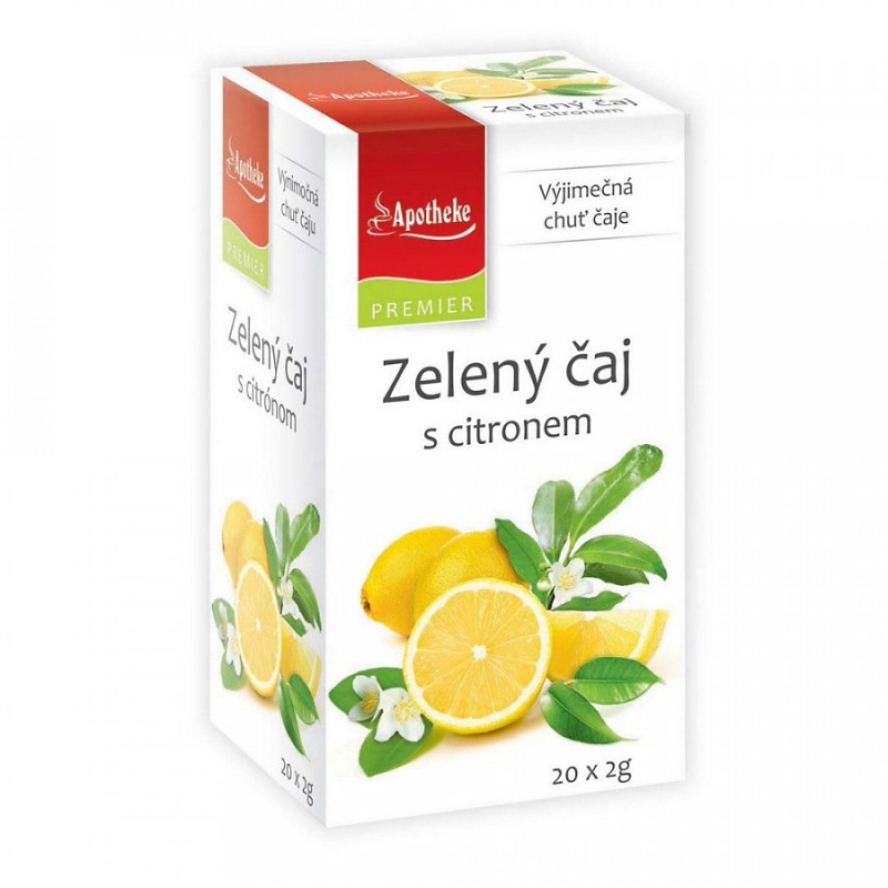 Zelený čaj s citronem 20x2g