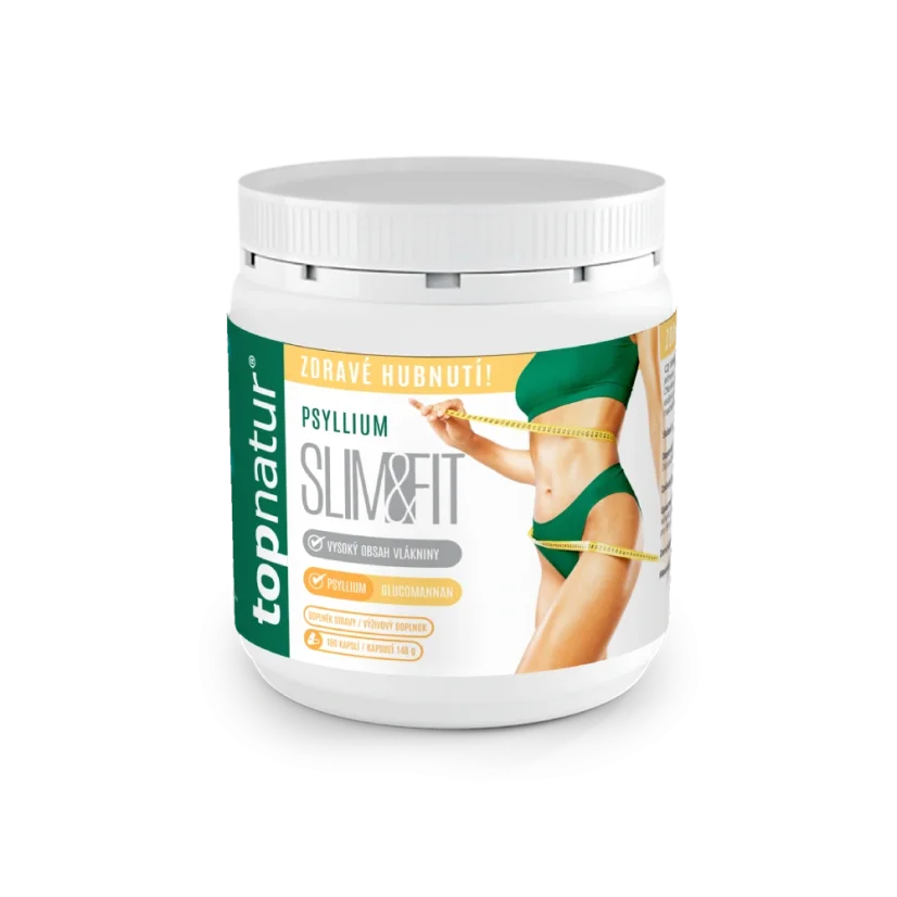 Psyllium SLIM&FIT kapsle 180 kapslí